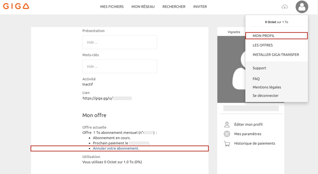 Comment Résilier Mon Abonnement? – GiGa